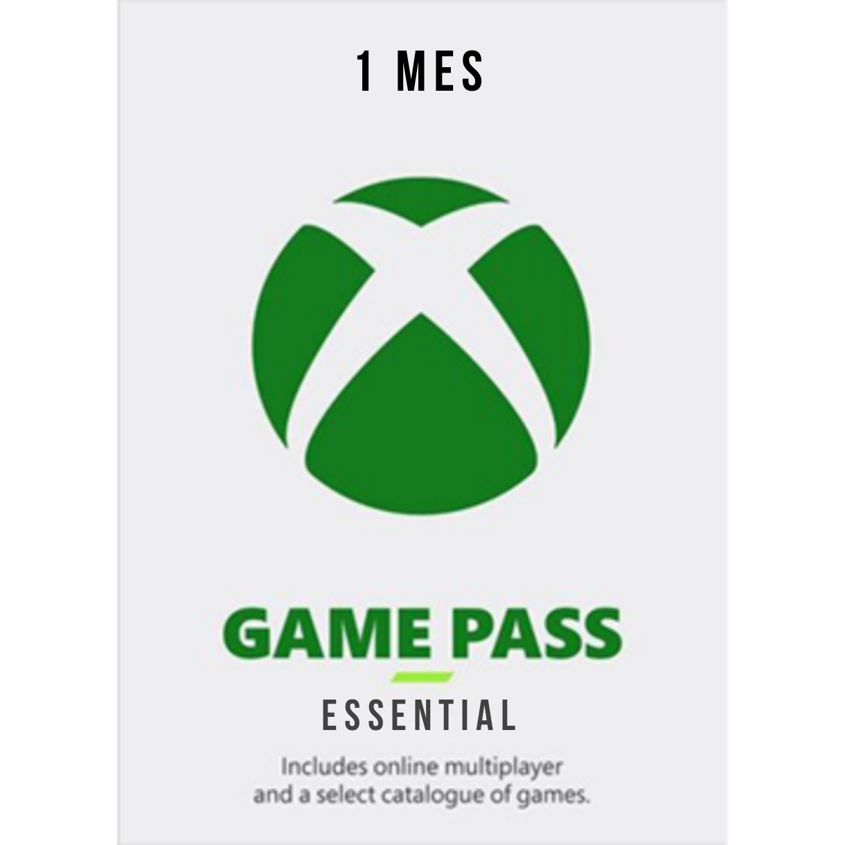Xbox Game Pass Essential 1 mes