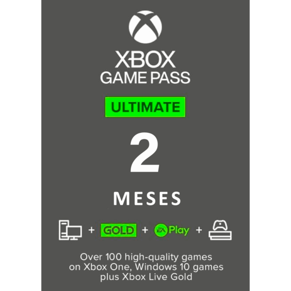 Xbox Game Pass Ultimate 2 Meses